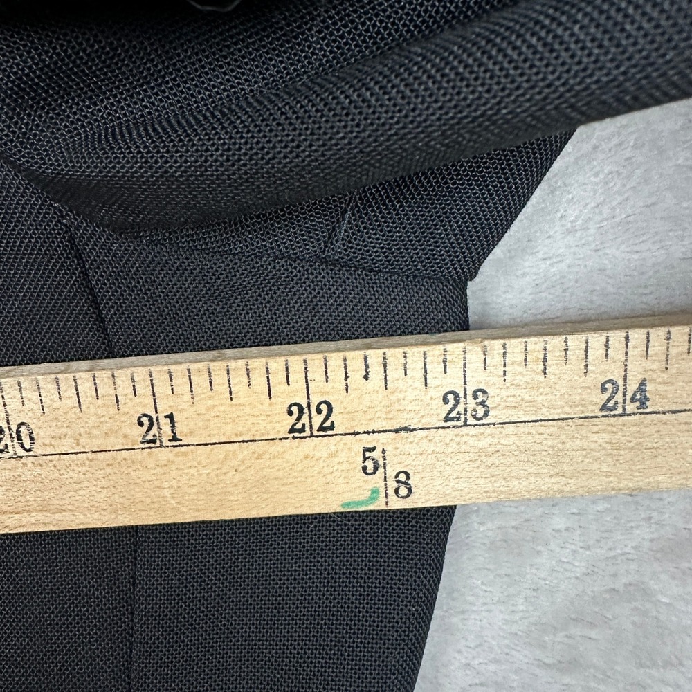 Vintage Orvis Black Blazer Mens 20R Tailored in USA Classic Sport Coat - Picture 6 of 9